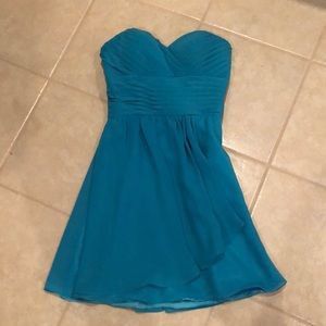 Turquoise dress